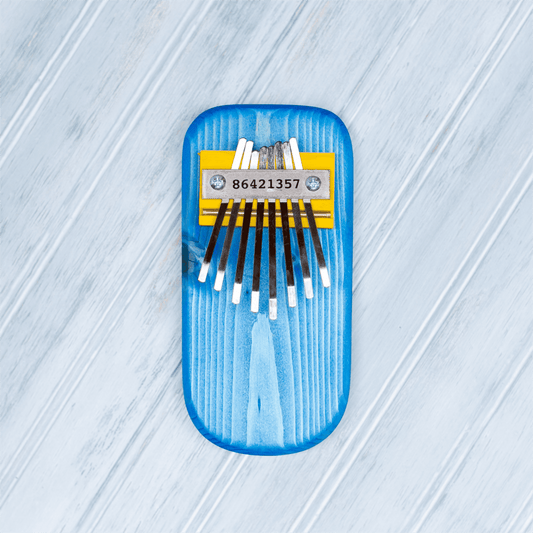 Blue Pine Board Thumbpiano