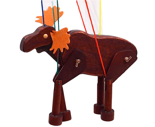 Bull Moose Marionette