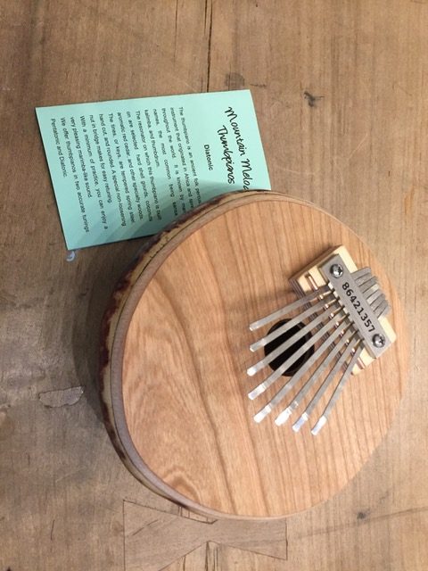 Canteen Gourd Thumbpiano Stained