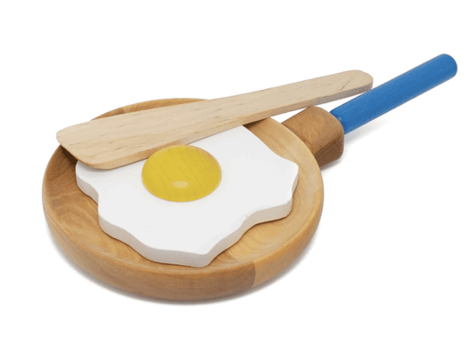 Pan with Egg and Laddle