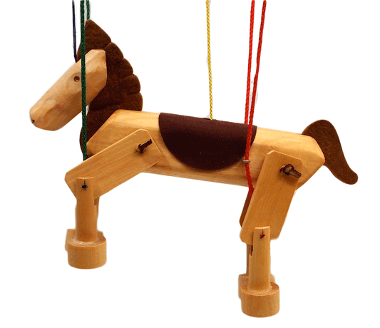 Wild Horse Marionette Natural