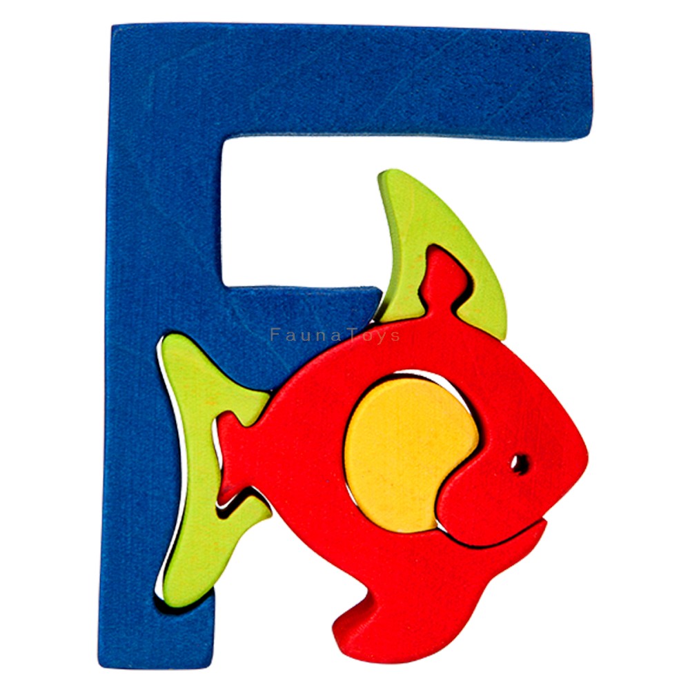 Big Letter F Fish