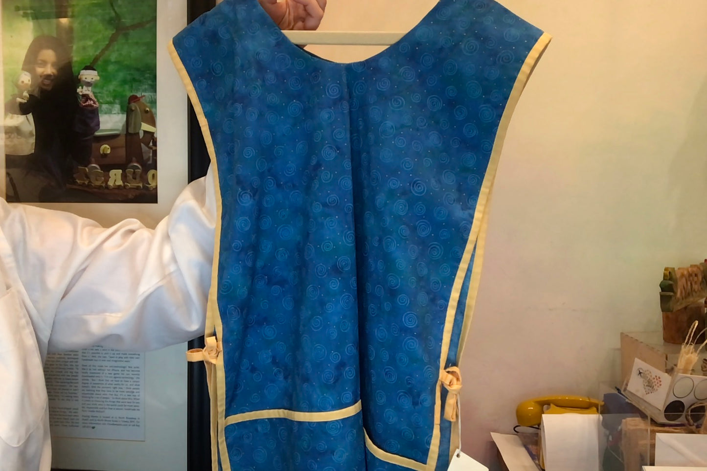child's work smock
