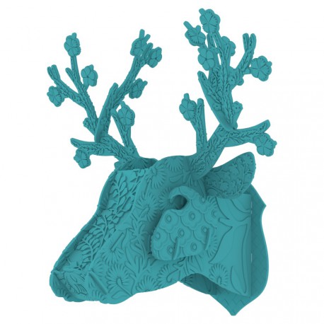 Colored Trophy Deer Absinthe