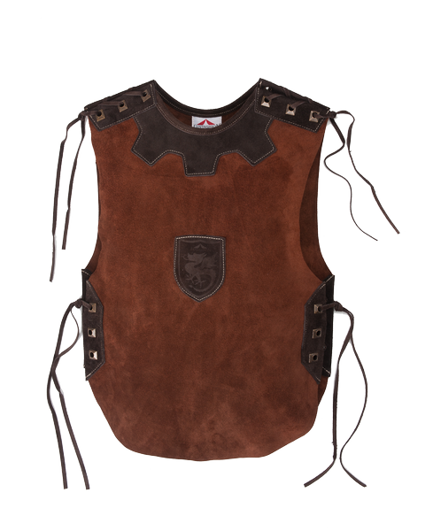 H32 Knight Shirt leather darkbrown