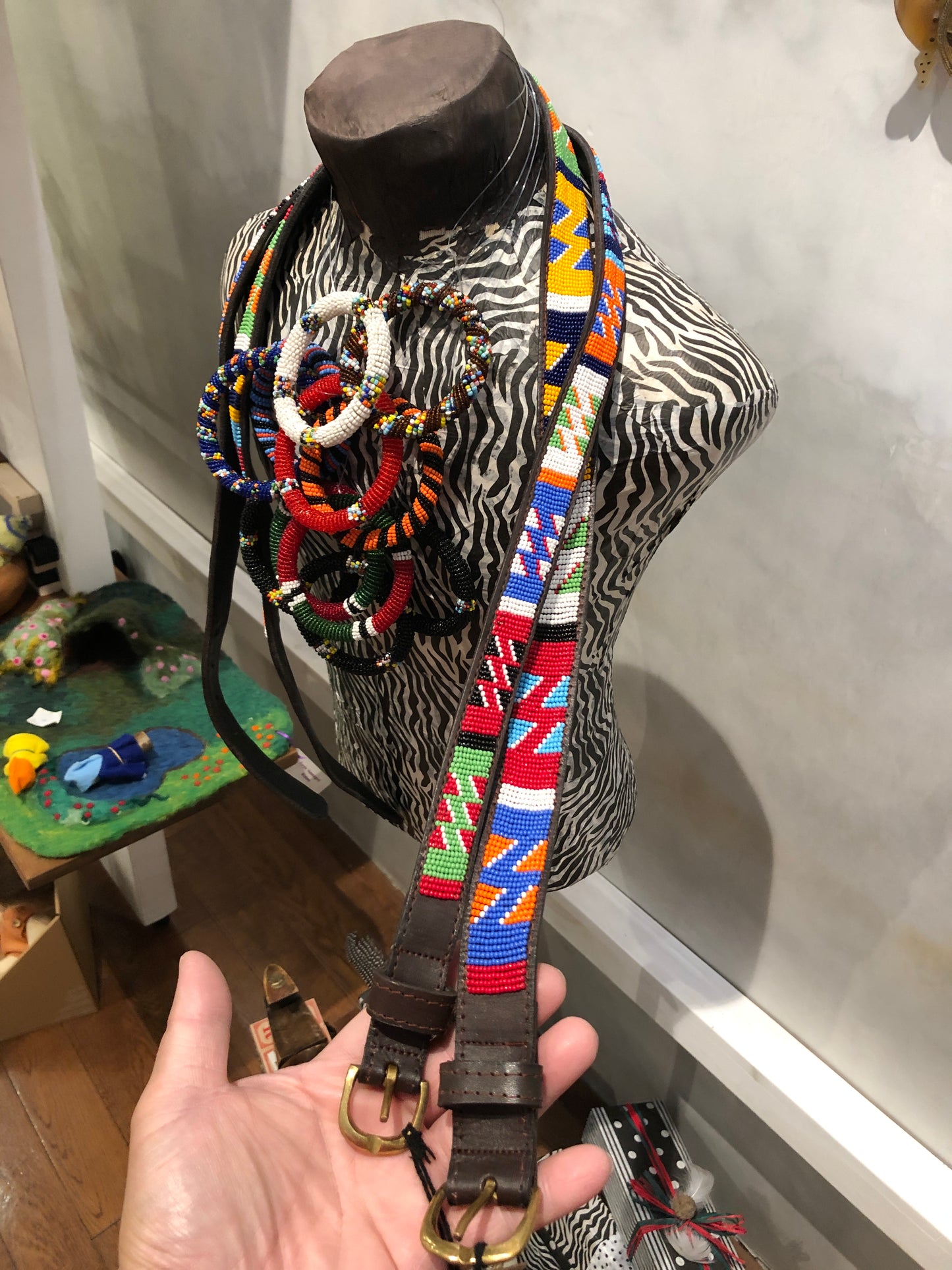 Ladies Beaded Belt