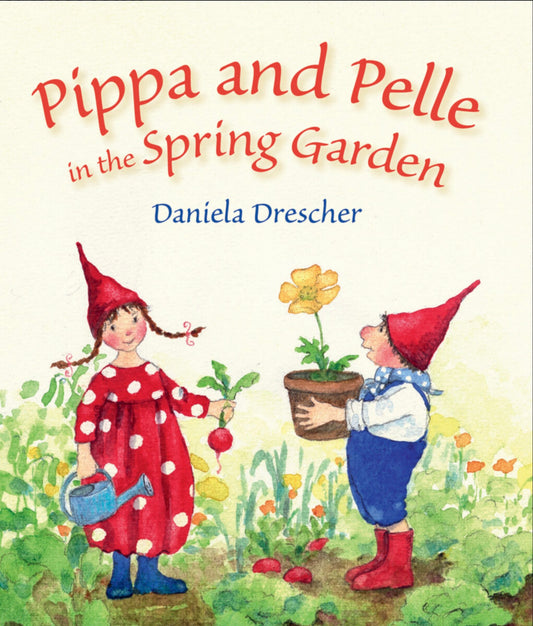 Pippa And Pelle In The Spring Garden