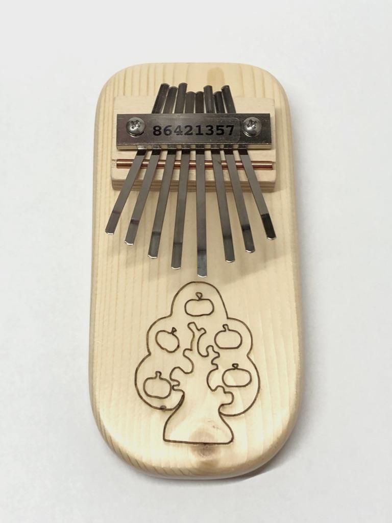 "Playing Mantis" Thumb Piano Pine