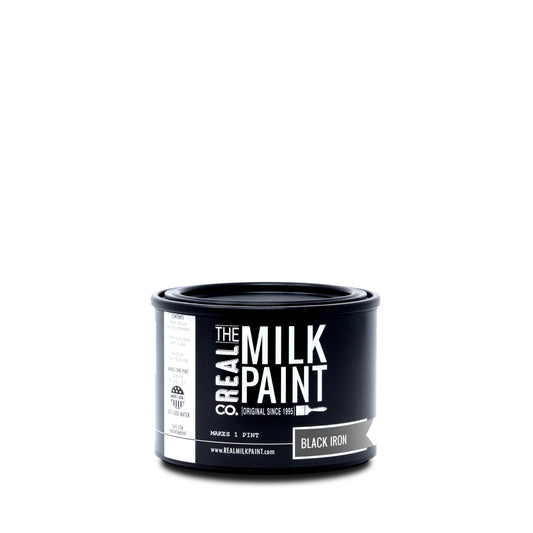 Real Milk Paint Black Iron 1 Pint