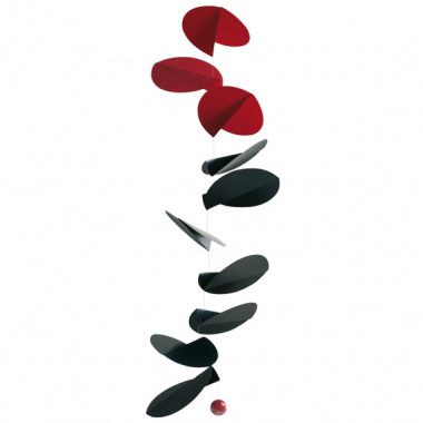 Turning Leaves (Black/Red) Mobile