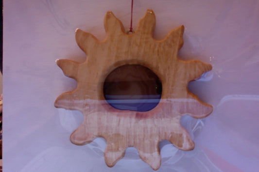 sun with agate stone small